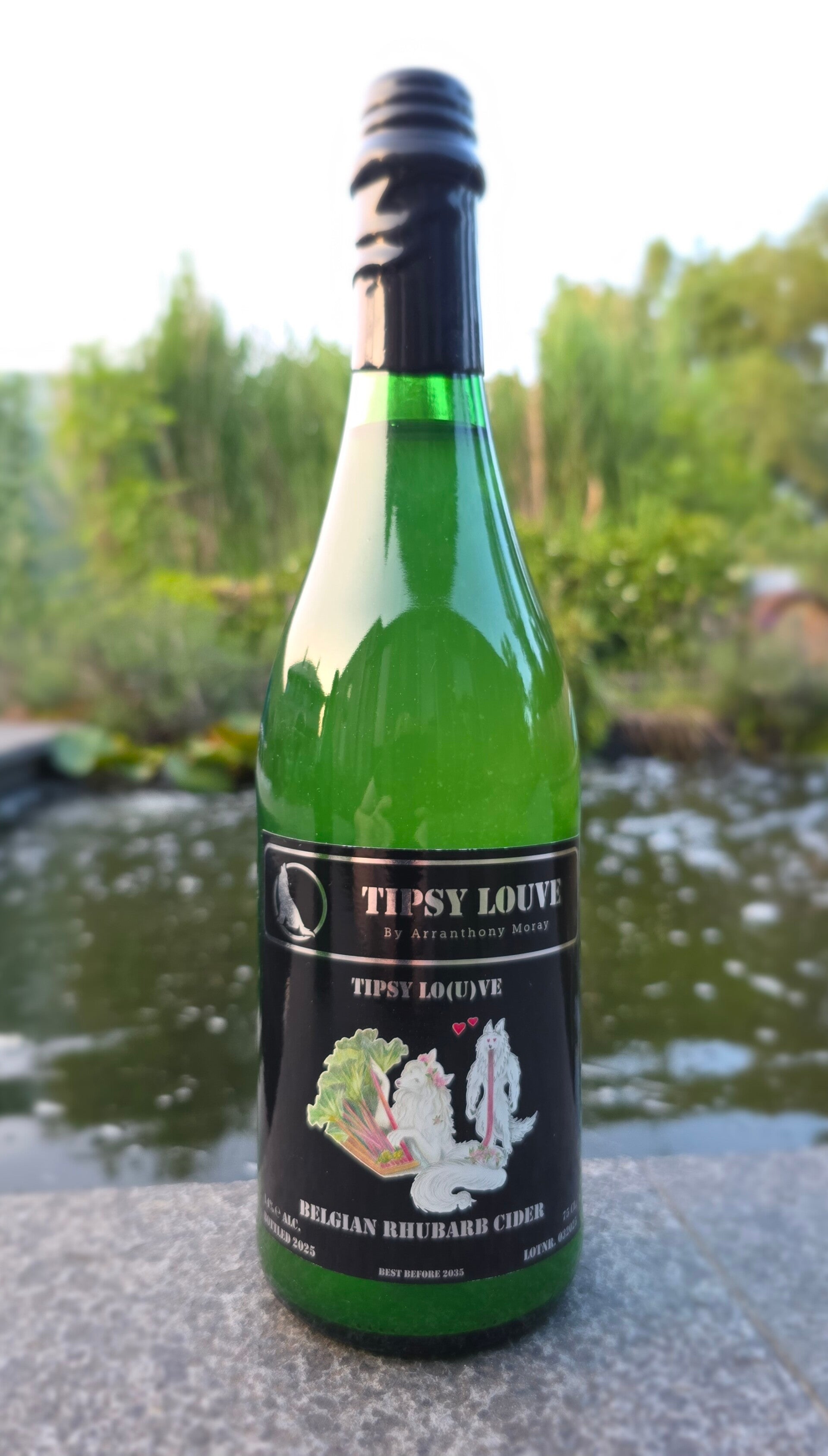 Tipsy Louve "Tipsy Lo(u)ve" Belgian Rhubarb Cider