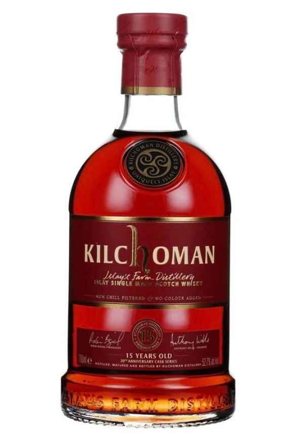 Kilchoman 15 jaar Ex-Sherry Butts (52,7% vol)