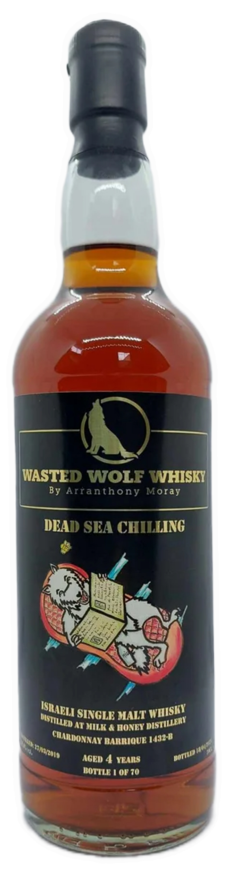 Wasted Wolf M2 Dead Sea Chilling - Milk & Honey 2019 4Y Chardonnay Barrique 59,8%