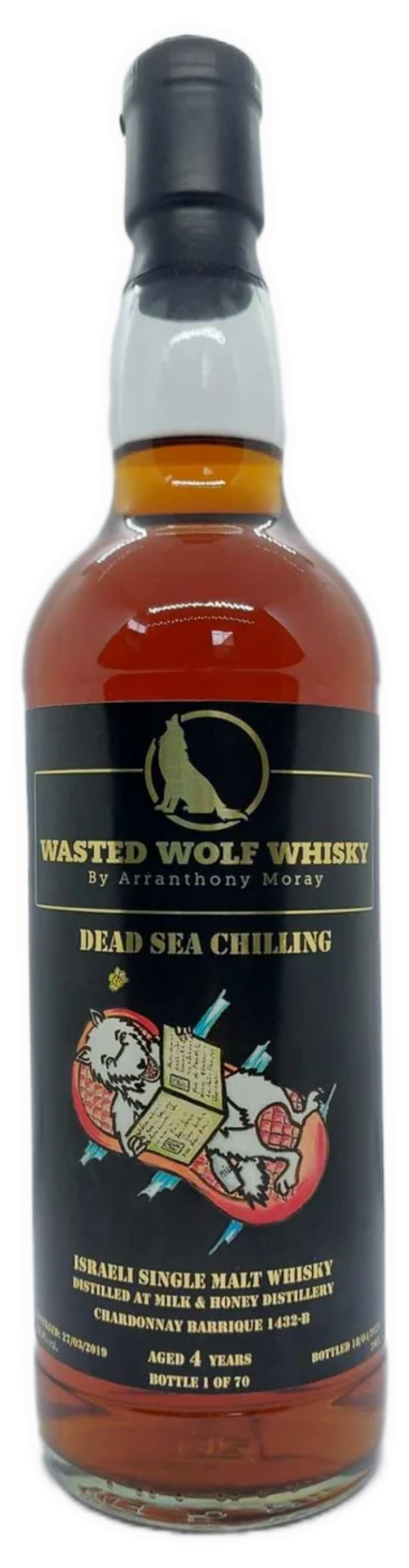 Wasted Wolf M2 Dead Sea Chilling - Milk & Honey 2019 4Y Chardonnay Barrique 59,8%
