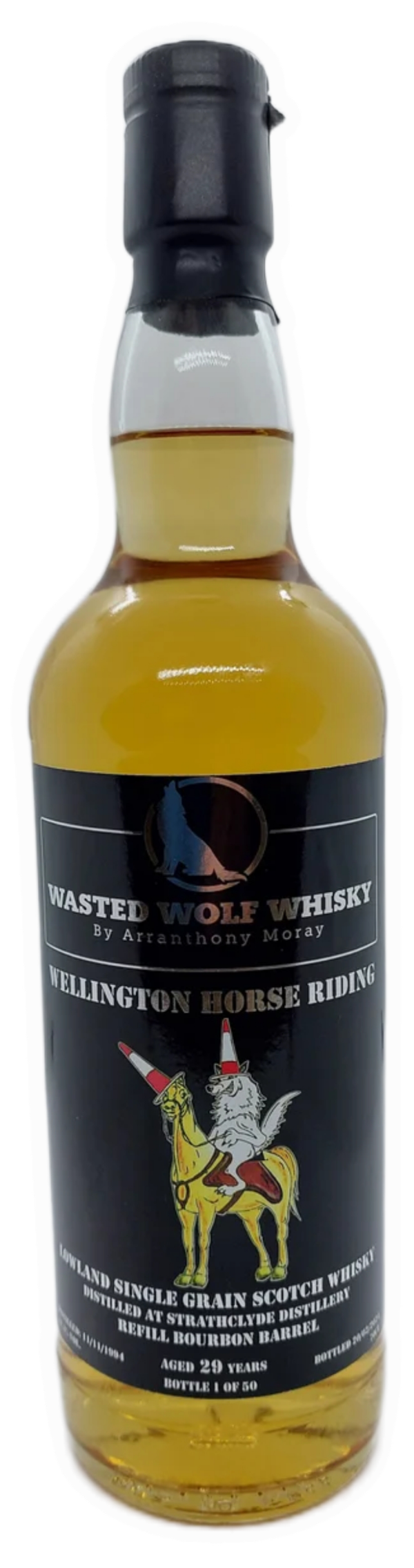 Wasted Wolf G2 Wellington Horse Riding - Strathclyde 1994 29y Refill Bourbon Barrel 42,3%