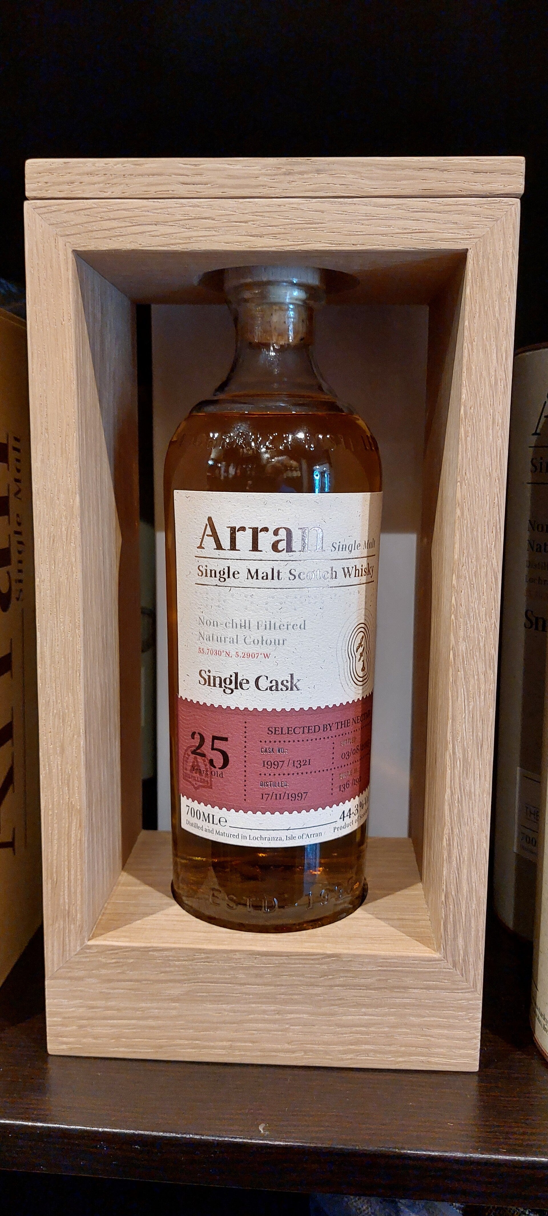 Arran 1997 25y Single Cask for the Nectar 44,3%