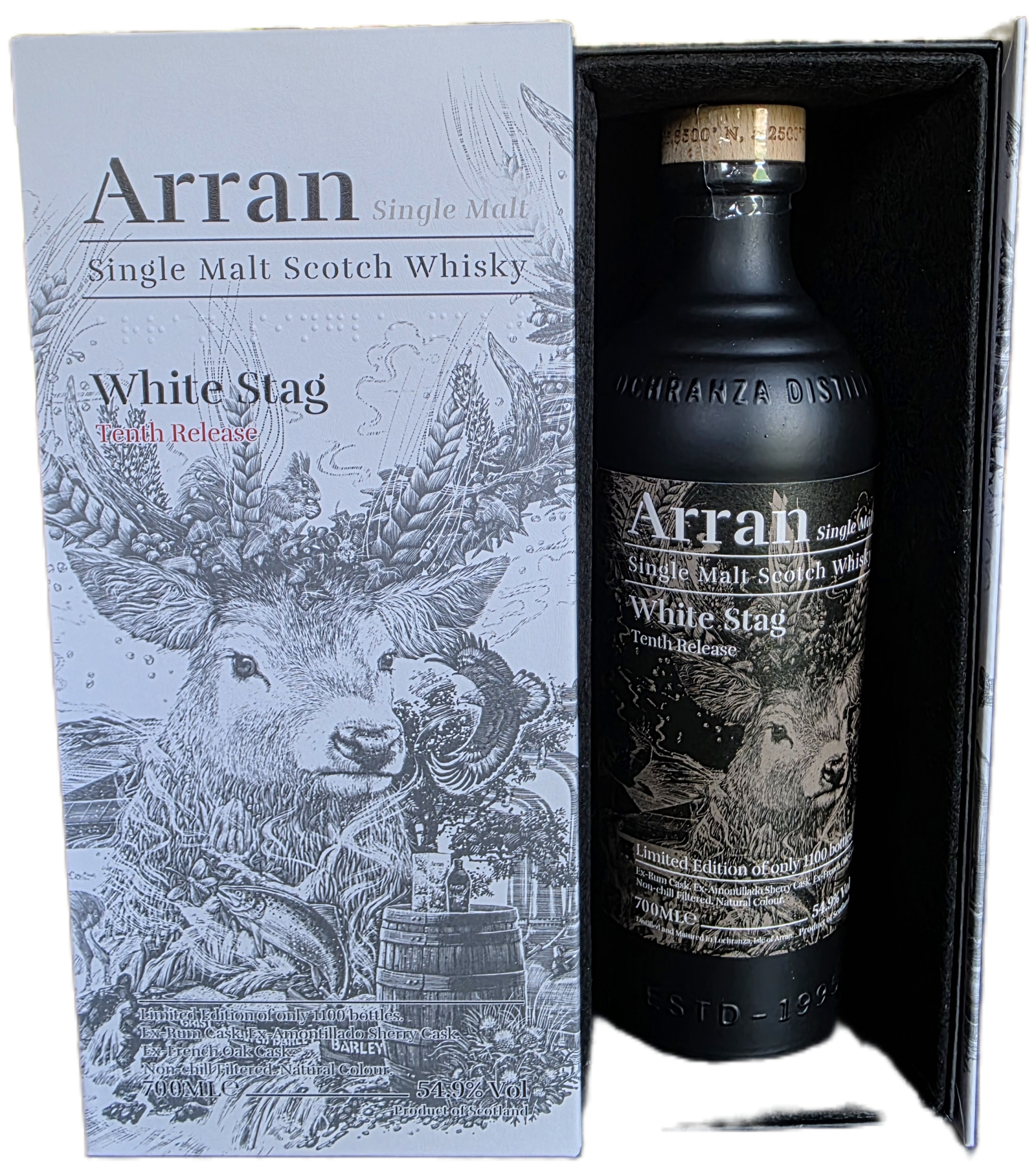 Arran White Stag Tenth Release 54,9%