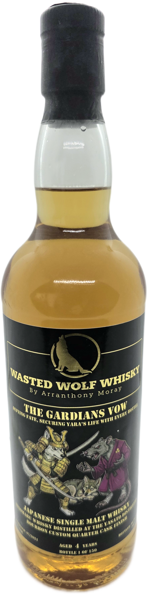 Wasted Wolf M19 The Guardian's Vow - Yasato 2021 4Y Japanese Single Malt 62%