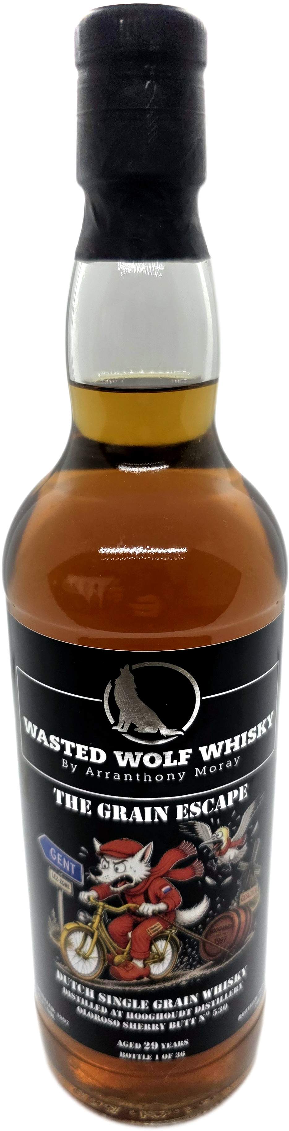 Wasted Wolf G4 The Grain Escape - Hooghoudt 1997 29y oloroso sherry butt 48,7%