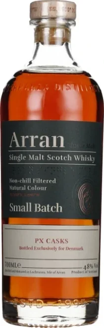 Arran Small Batch Pedro Ximenez Sherry for Denmark 48%