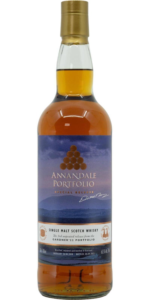 Annandale 2018 Gardner Unpeated Double Cask 60,5%