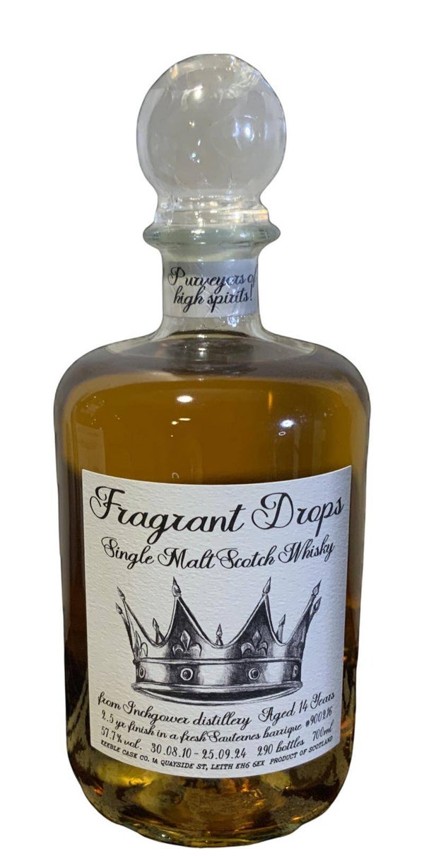Inchgower 2010 14Y Sauternes Cask Fragrant Drops 57,7%