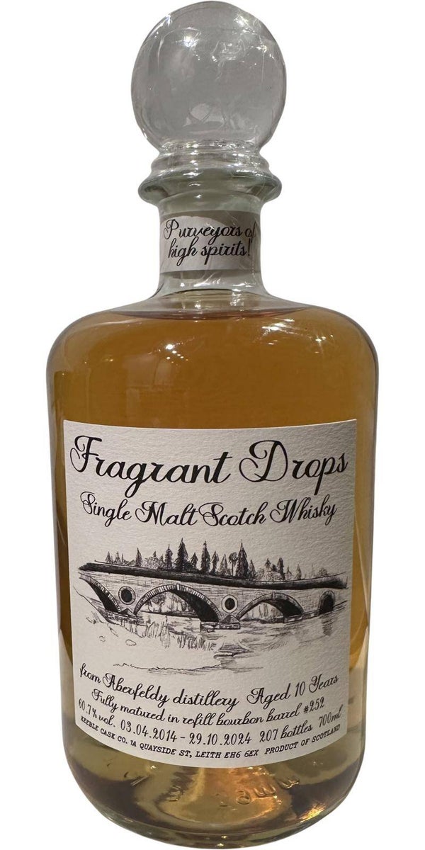 Aberfeldy 2014 10Y RF Bourbon Barrel Fragrant Drops 60,7%