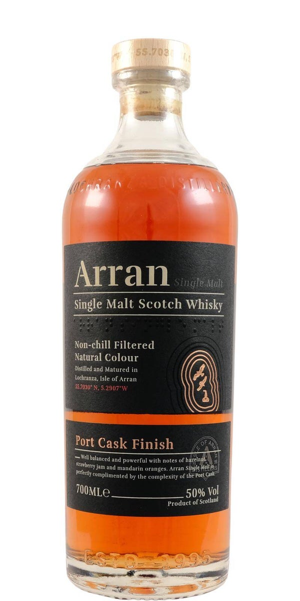 Arran Port Cask Finish 50%