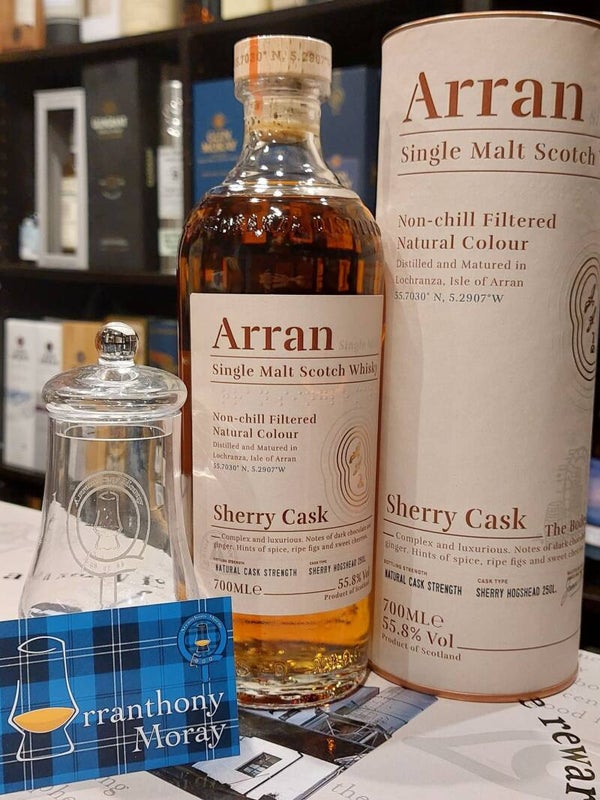 ARRAN THE BODEGA SHERRY CASK 55.8% Scotch Single Malt Whisky
