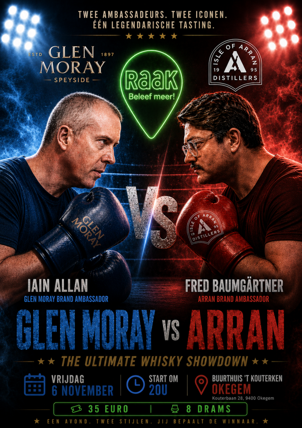 06/11 Ultimate Whisky Battle - Glen Moray vs Arran i.s.m. Raak Okegem