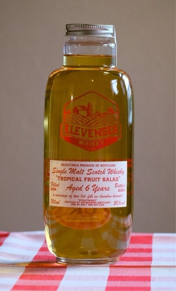 Elevenses Strathenry 2018 6Y Bourbon Cask 50% Single Malt Scotch Whisky LB