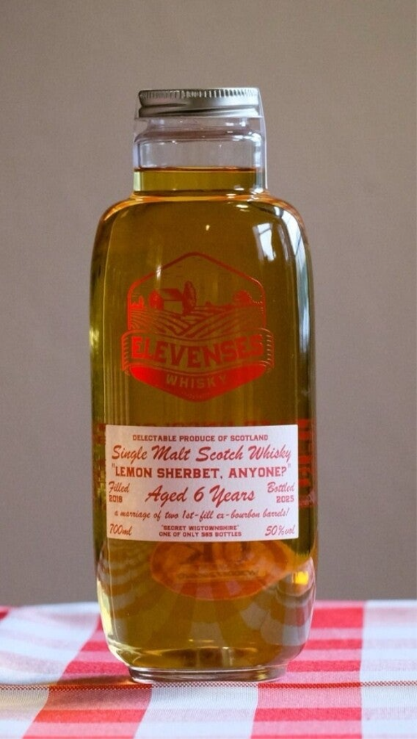 Elevenses Secret Wigtownshire 2018 6Y Bourbon Cask 50% Single Malt Scotch Whisky