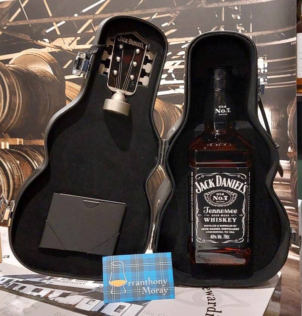 Jack Daniel's N°7 Guitar Box 40% 70cl