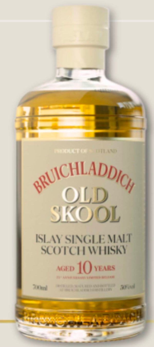 Bruichladdich Old Skool 10 Jaar - 50%