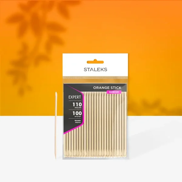 STALEKS EXPERT Bastoncino d’arancio in legno, 110 mm (100 pz)