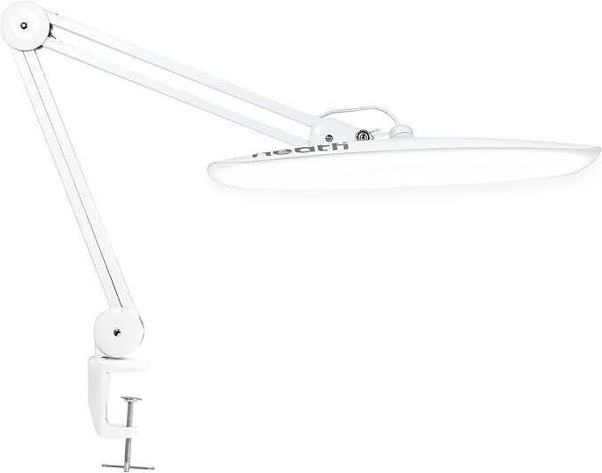 IN ARRIVO, DISPONIBILE SU PREORDINE-Lampada da Scrivania LED 2200 Lumen 24W con Morsetto – Illuminazione Senza Ombre | 4 Livelli di Intensità