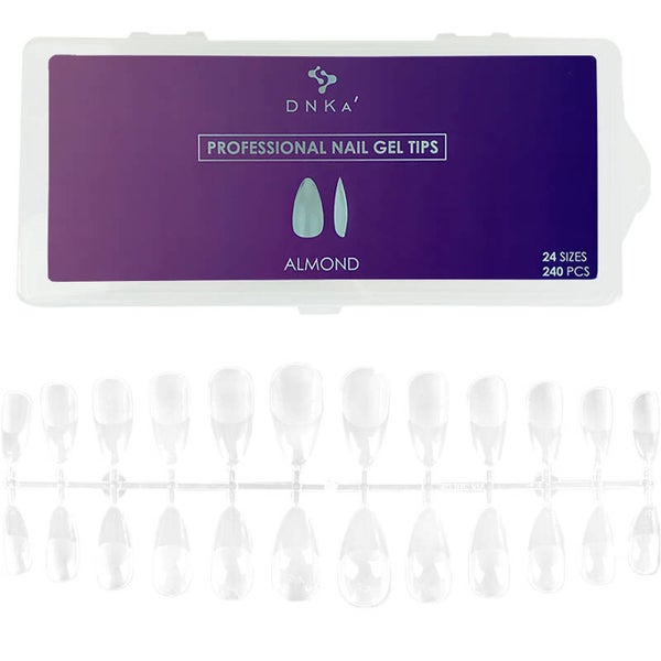 Professional Nail Gel Tips Almond 240pcs 11sizes