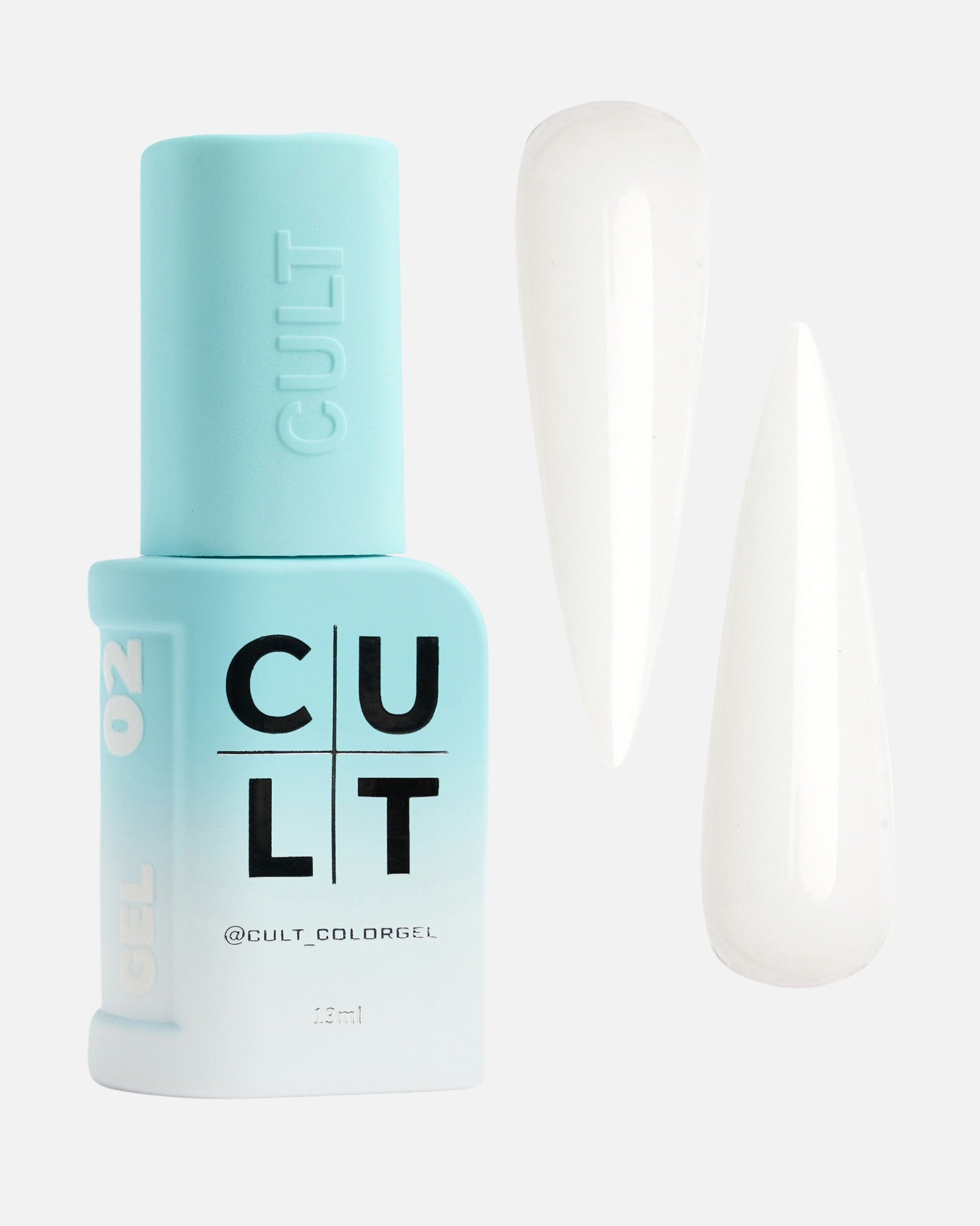Cult Bottle Gel, № 002 Cloud White