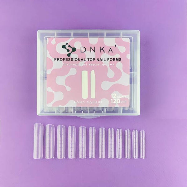 Nail Form Long Square 120pcs 12sizes