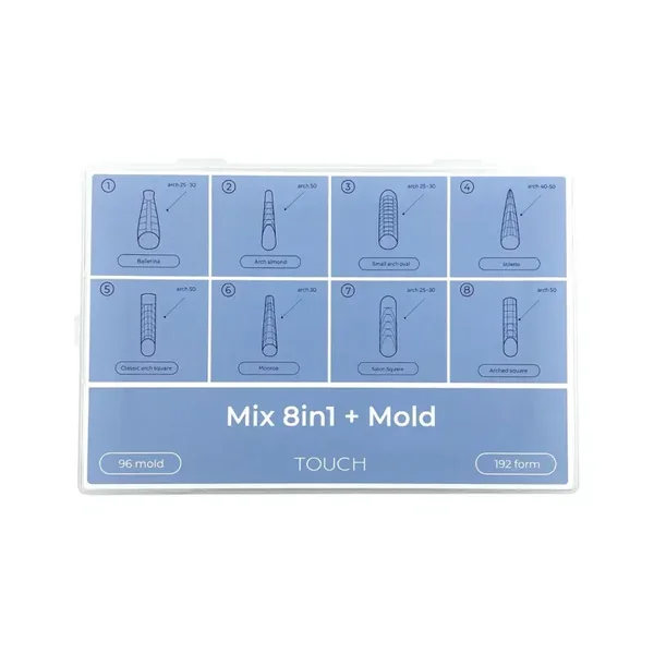 TOUCH dual forms 8in1 + silicone molds