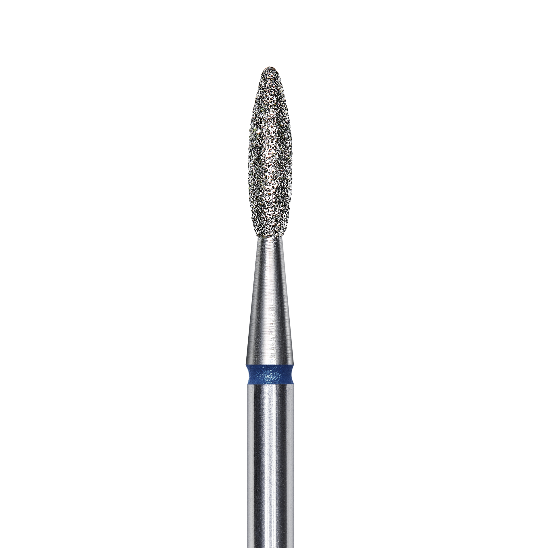 Punta diamantata Fiamma, blu, diametro 2.1 mm - lunghezza punta 8 mm