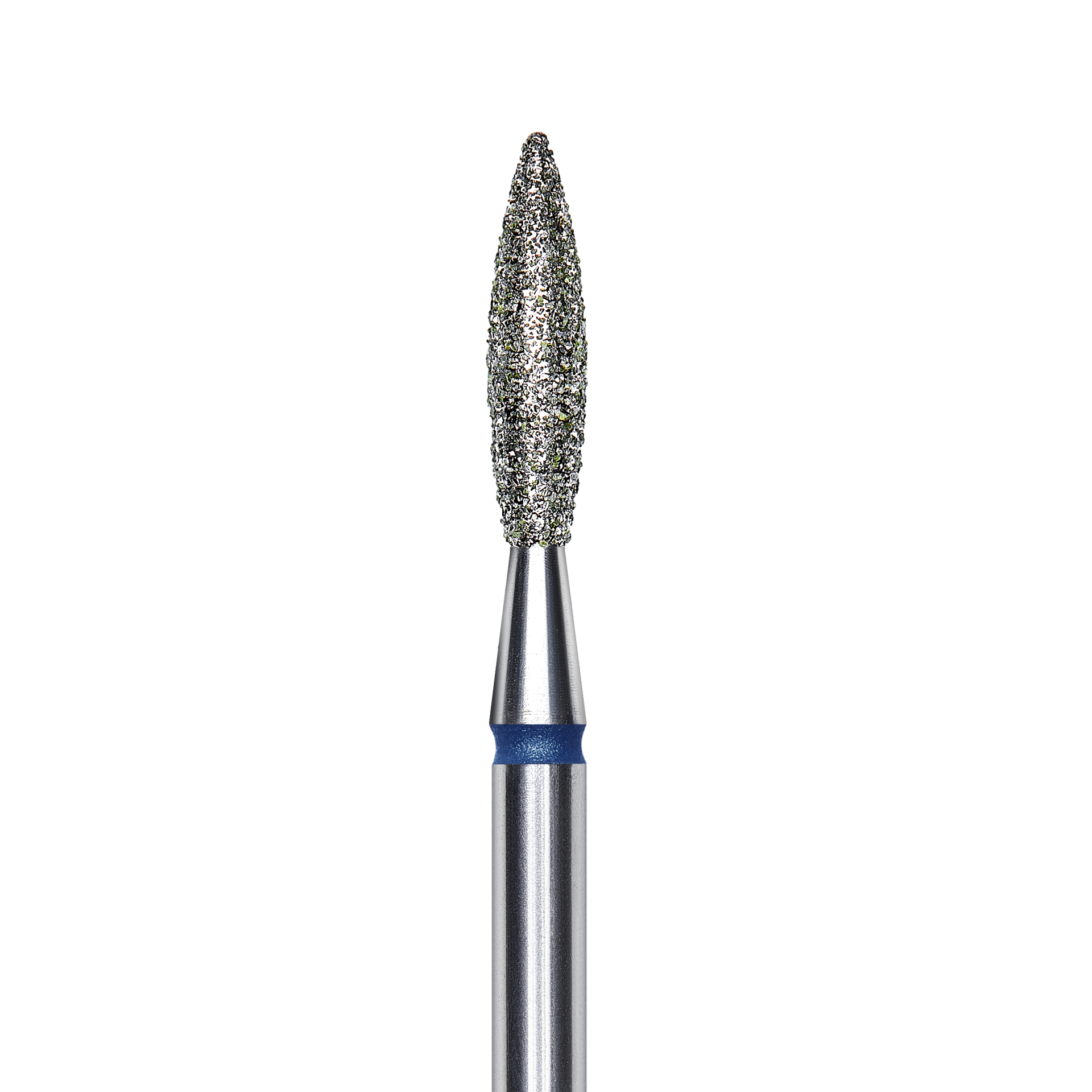 Punta diamantata Fiamma, blu, diametro 2.3 mm - lunghezza punta 10 mm