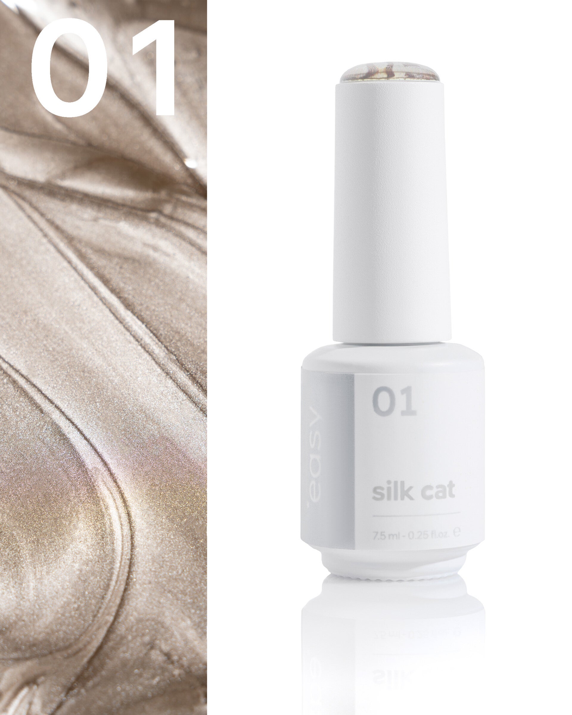 Gel polish silk cat eye 01 7.5ml