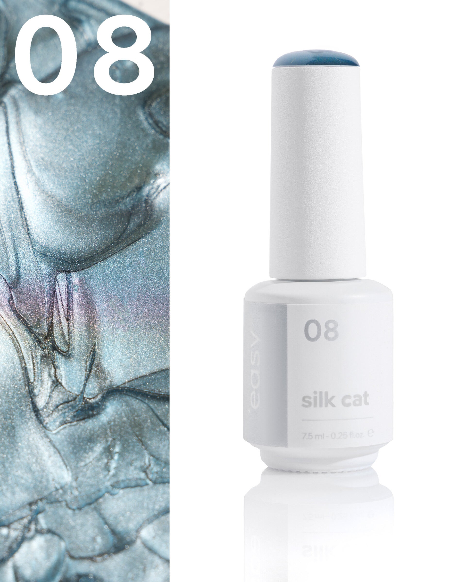 Gel polish silk cat eye 08 7.5ml