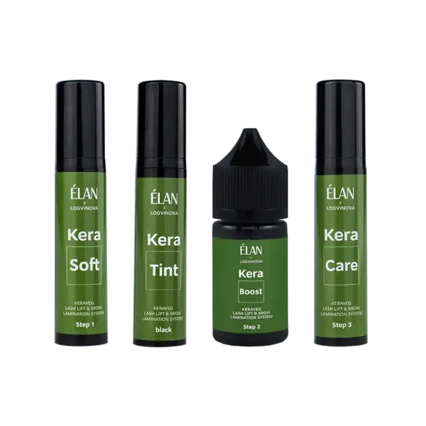 Kit di laminazione per ciglia e sopracciglia Keraveg