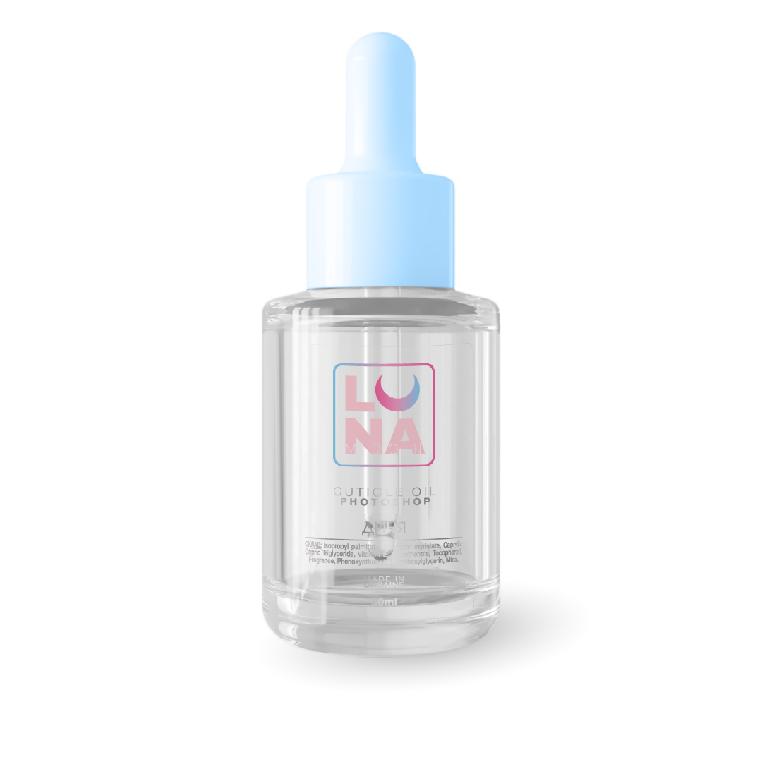 Lunamoon Photoshop Oil, Dry Cuticle Oil with Melon, 30ml