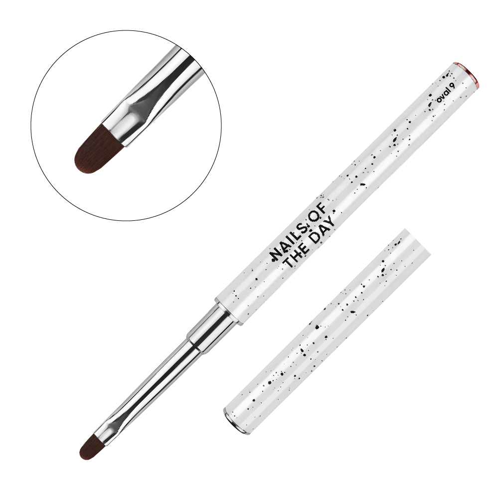 Professional Brush Oval, 9mm