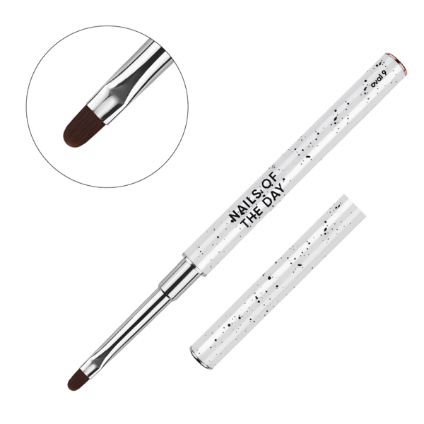 Professional Brush Oval, 9mm