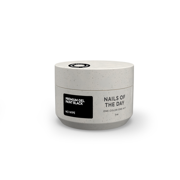 Gel paint no wipe 5ml-black