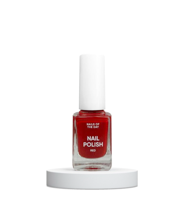Nail polish Red