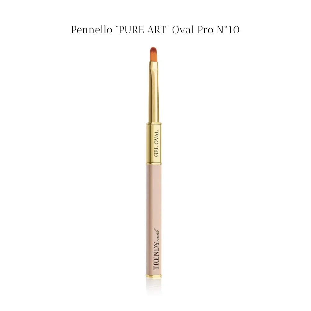 PENNELLO "PURE ART" GEL OVAL PRO N°10