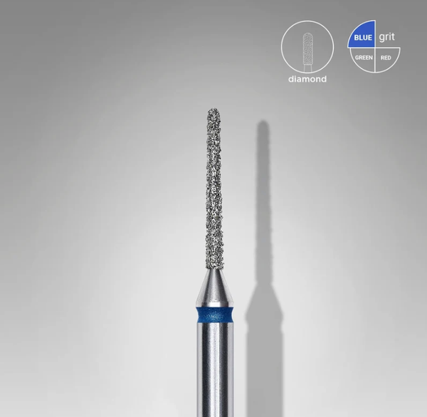STALEKS EXPERT Fresa diamantata ago blu, diametro 1 mm, parte lavorativa 10 mm SKU: FA80B010/10