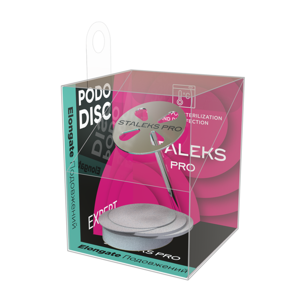 Pododisc M EXPERT, grana 180, 5 adesivi 20mm-base allungata