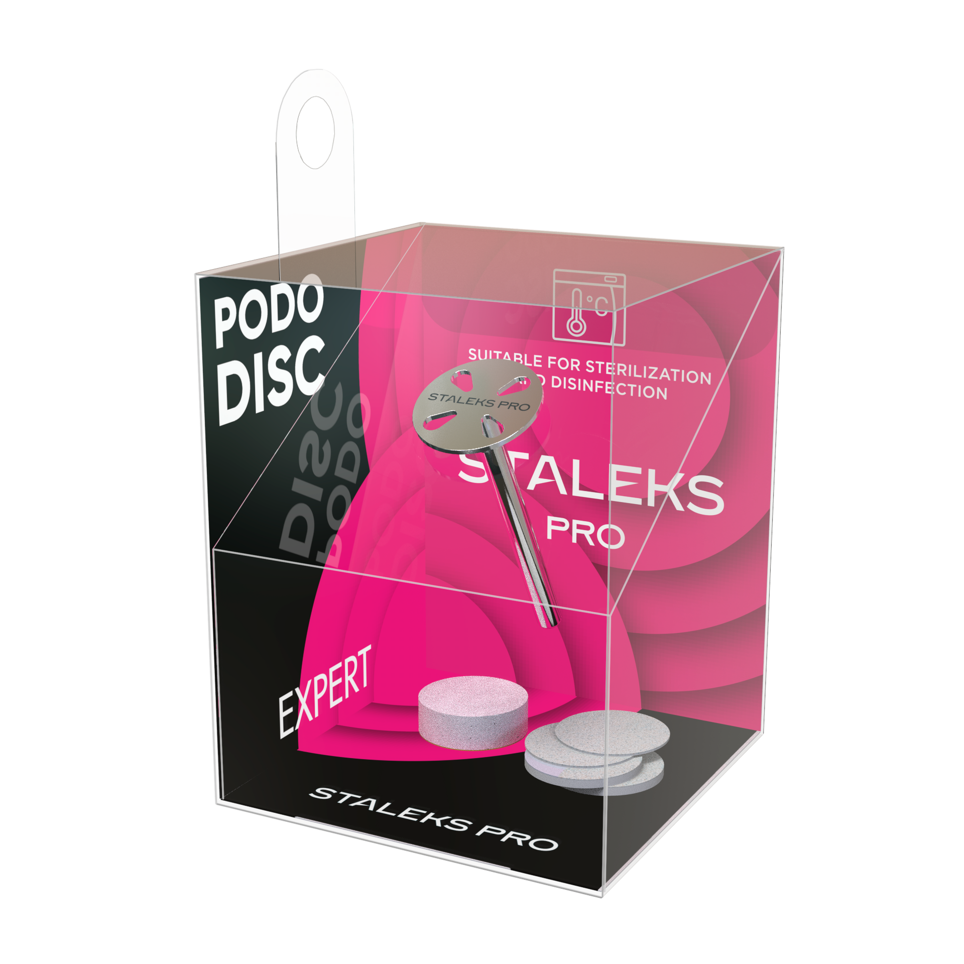 Pododisc XS EXPERT, grana 180, 5 adesivi 10mm