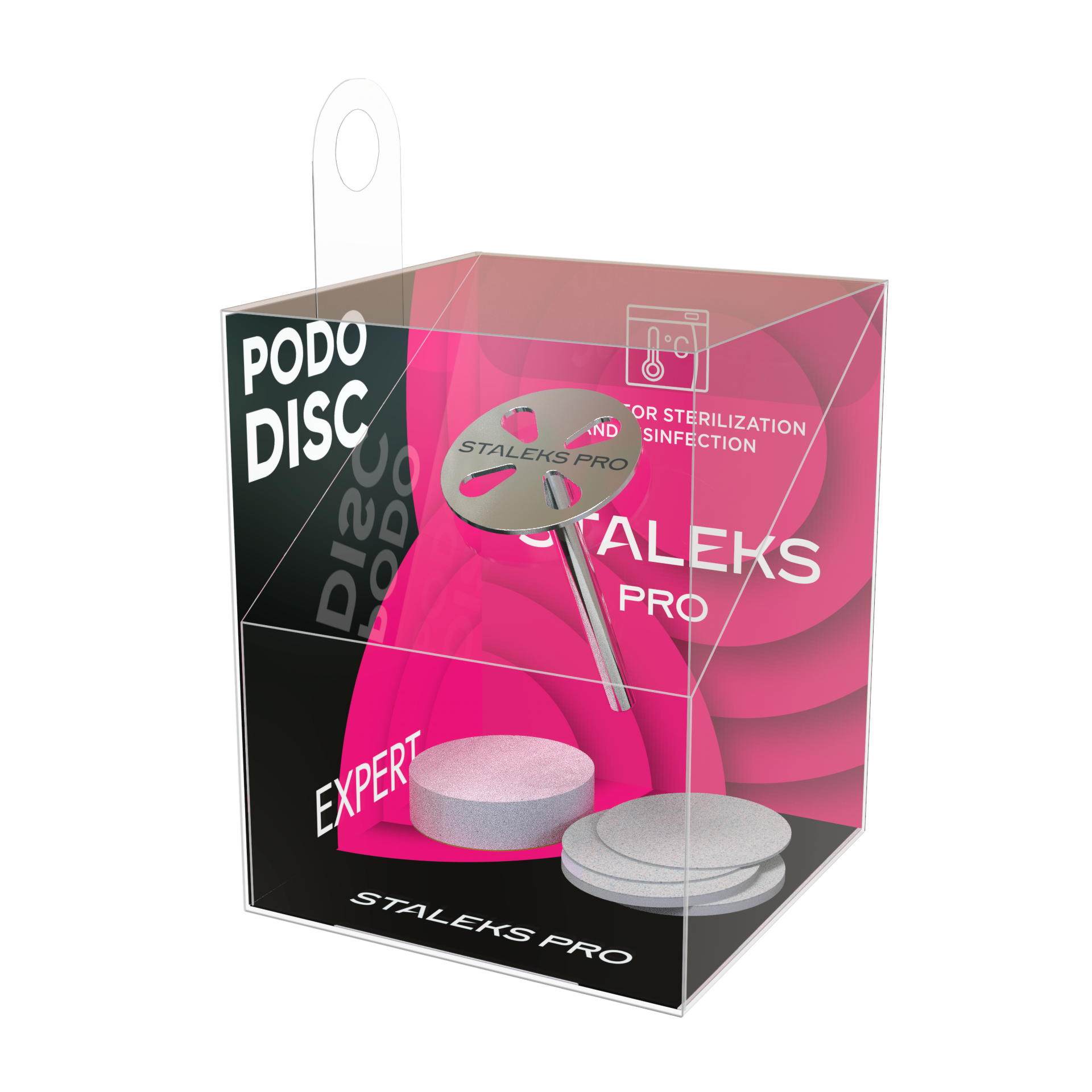 Pododisc S EXPERT, grana 180, 5 adesivi 15mm