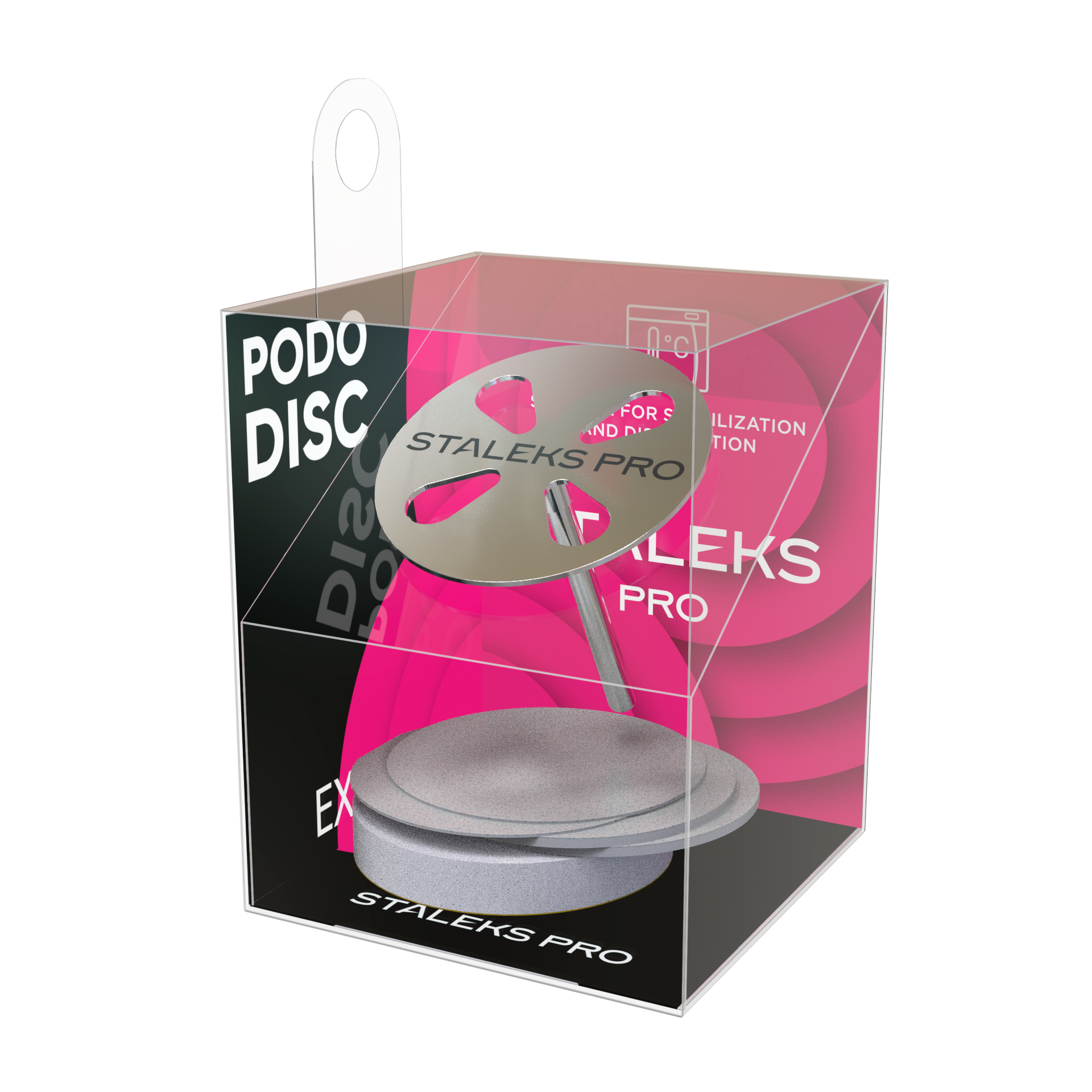 Pododisc L EXPERT, grana 180, 5 adesivi 25mm