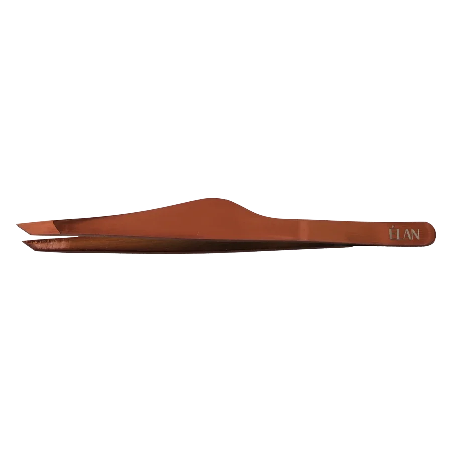 ÉLAN Easy Tweezers - Pinzetta professionale per sopracciglia con punta obliqua