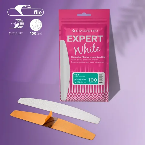 STALEKS EXPERT 42 Lime adesive per lime mezzaluna, grana 100 (50 pz)