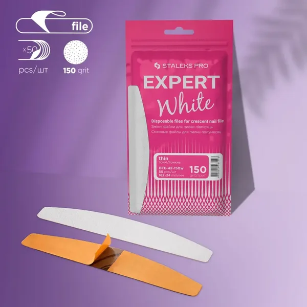 STALEKS EXPERT 42 Lime adesive per lime a mezzaluna, grana 150 (50 pz)