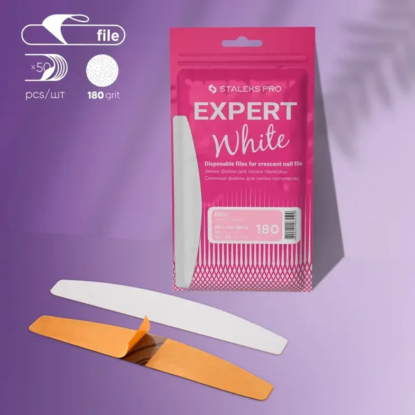 STALEKS EXPERT 42 Lime adesive per lime a mezzaluna, grana 180 (50 pz)