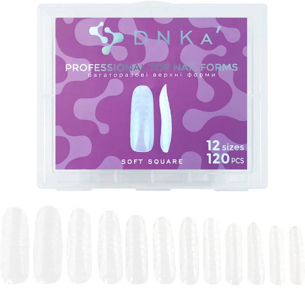 Nail Form Soft Square 120pcs 12sizes