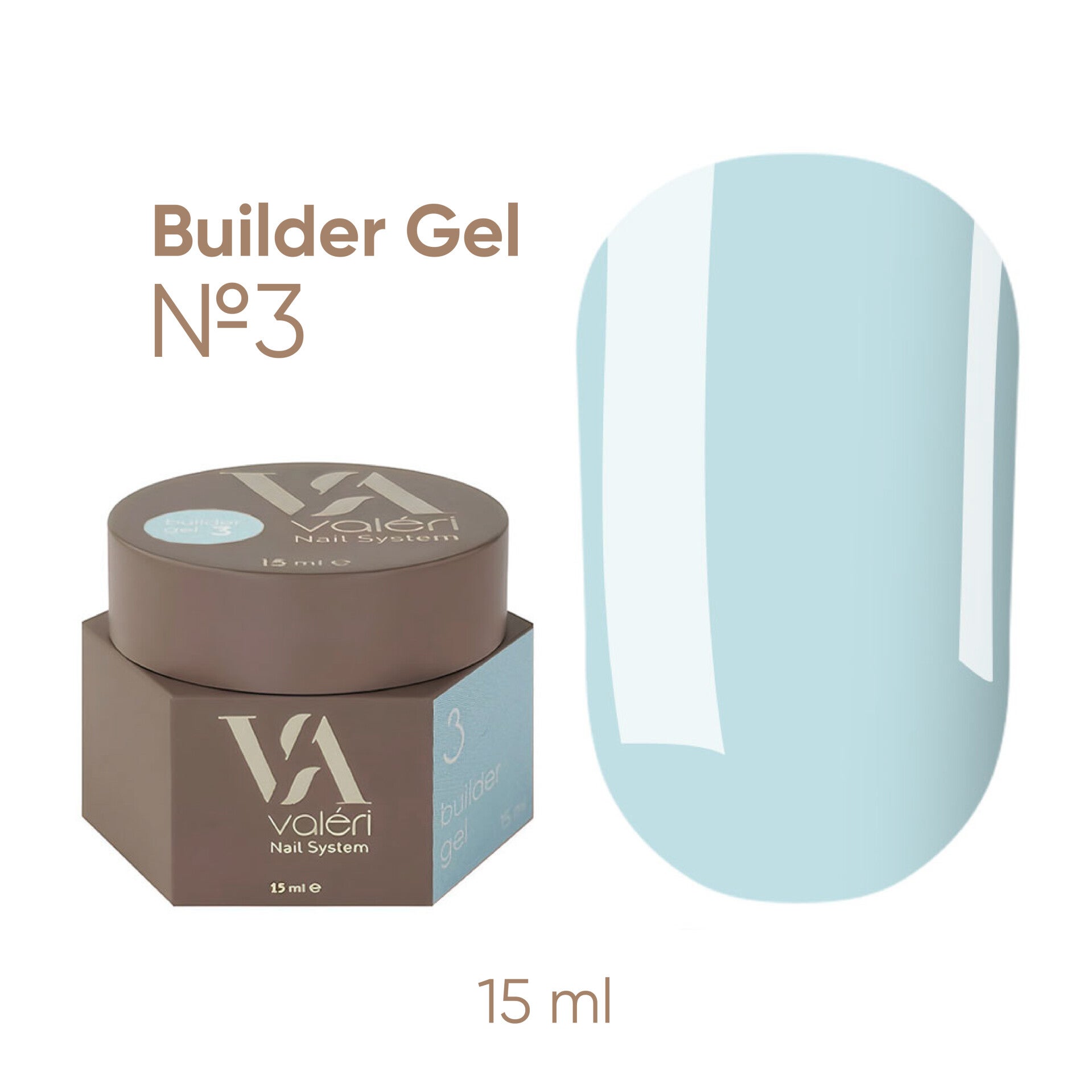 Valeri Builder Gel 3. Blue