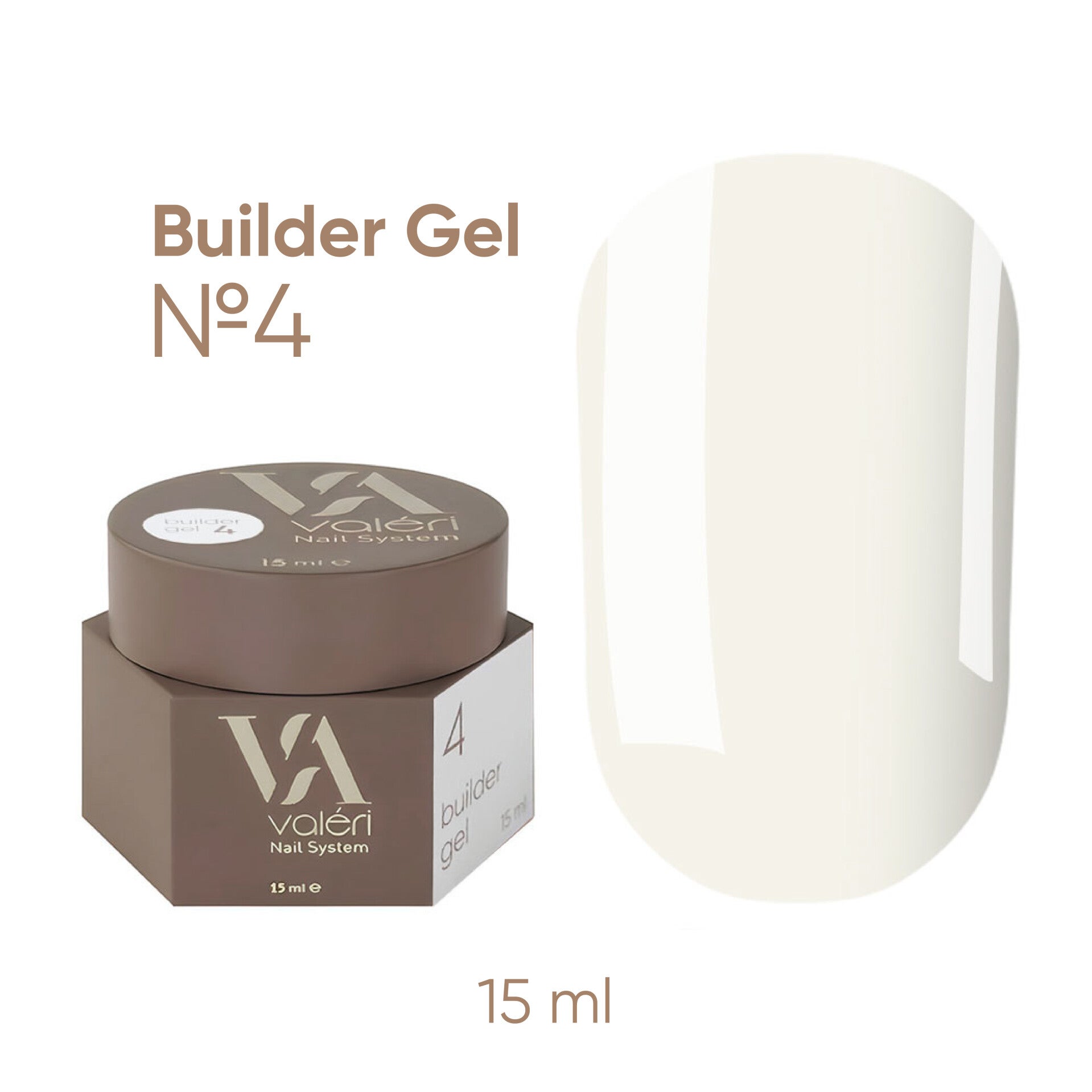 Valeri Builder Gel 4. Milk