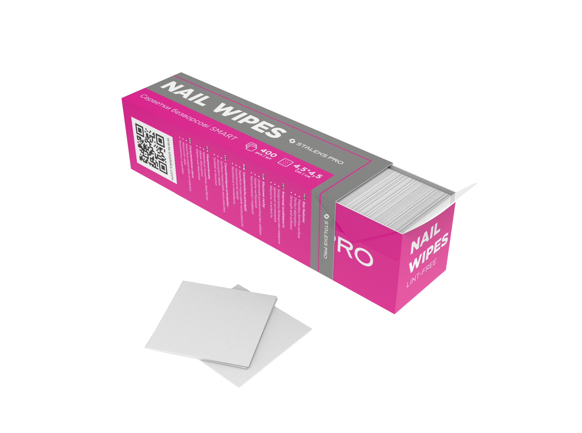 Salviette senza pelucchi SMART (400 pz.)